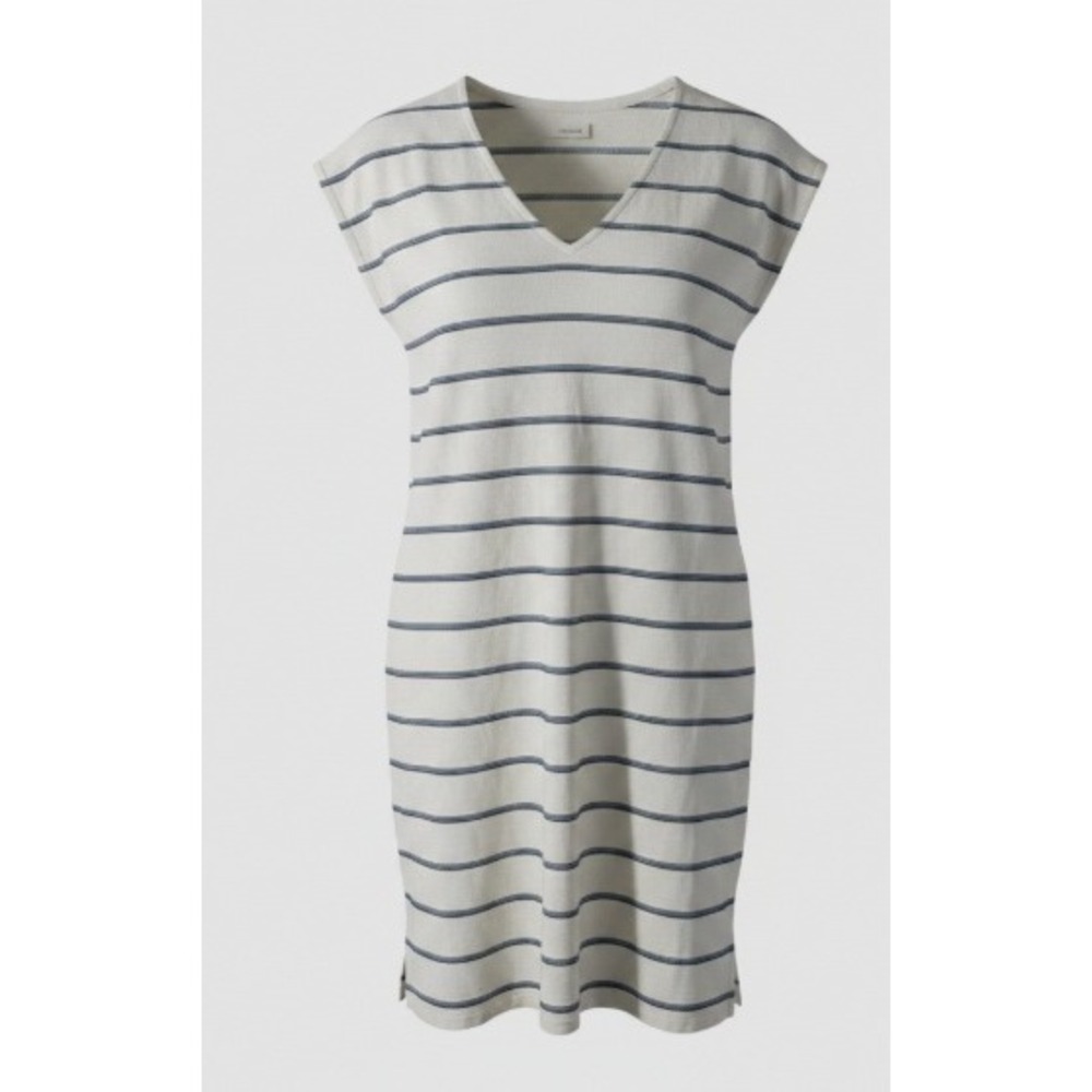 Madewell Striped Tunic Dress XXS Nautical Minimalist V-Neck Summer Beach‎ Cover